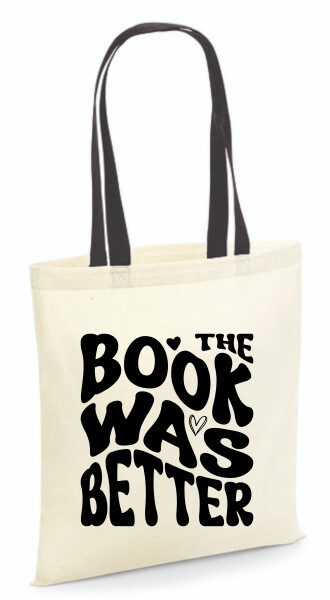 Vászontáska - színes fülű 