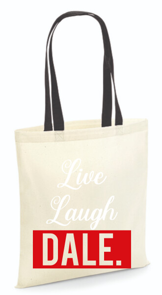 Vászontáska - színes fülű 