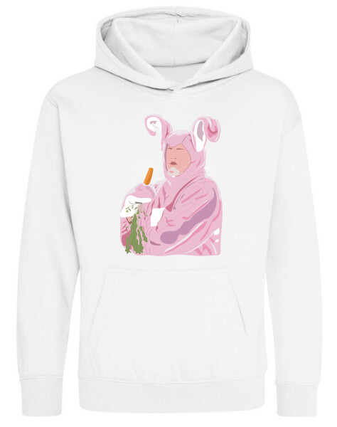 Kapucnis belebújós gyerek pulóver