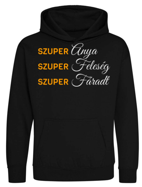 Kapucnis belebújós gyerek pulóver