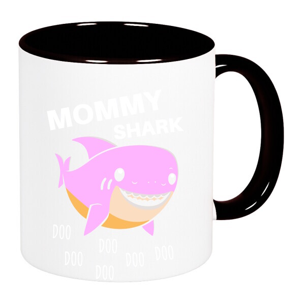 Színes fülű és belsejű bögre