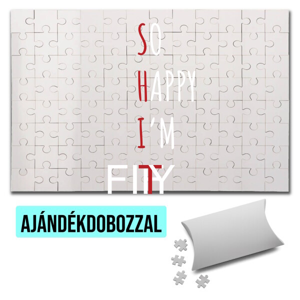 Puzzle - kirakó ajándékdobozzal