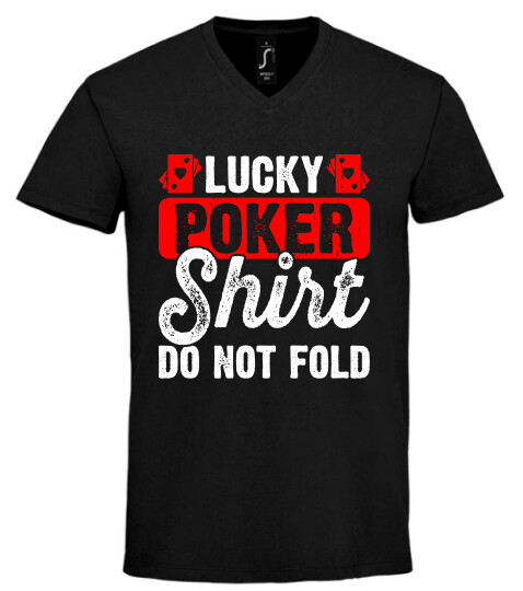 Unisex V nyakú póló