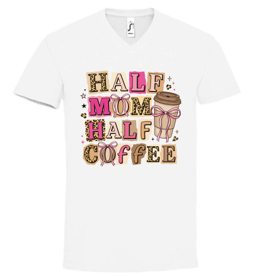 Unisex V nyakú póló