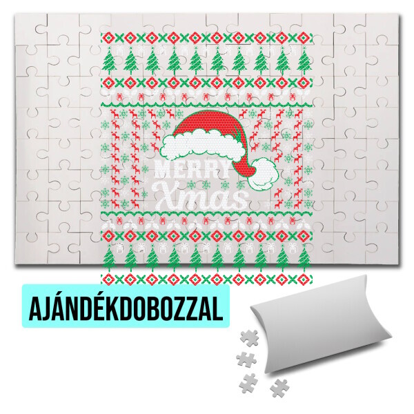 Puzzle - kirakó ajándékdobozzal