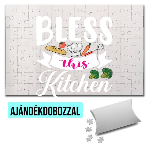 Puzzle - kirakó ajándékdobozzal