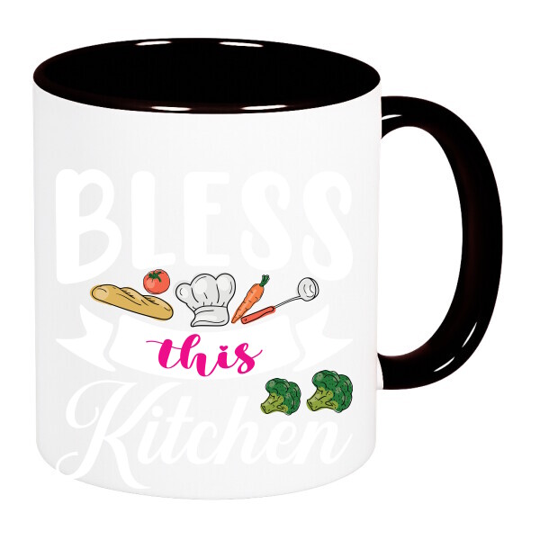 Színes fülű és belsejű bögre