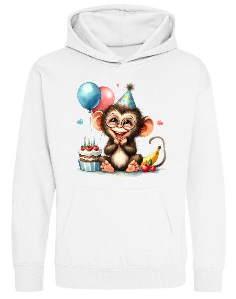 Kapucnis belebújós gyerek pulóver