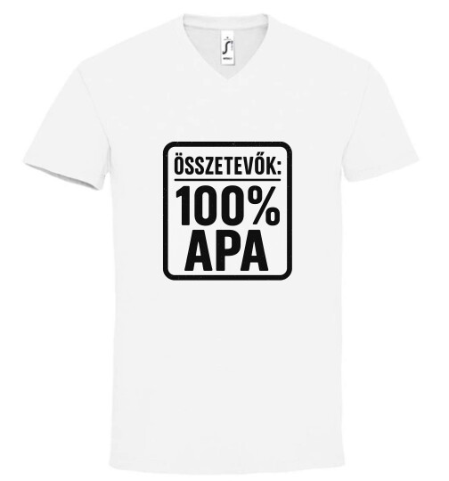 Unisex V nyakú póló