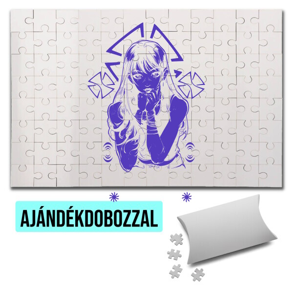 Puzzle - kirakó ajándékdobozzal
