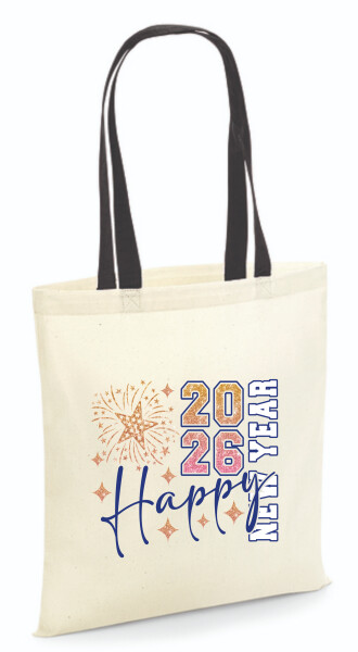 Vászontáska - színes fülű 