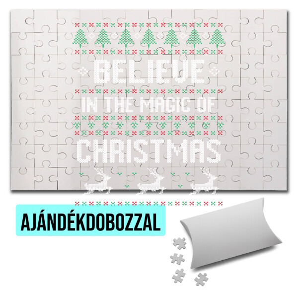 Puzzle - kirakó ajándékdobozzal