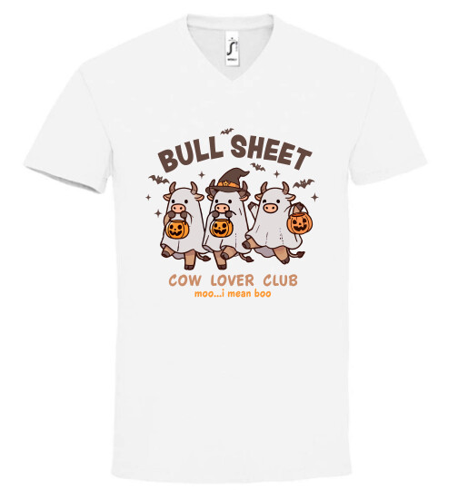 Unisex V nyakú póló