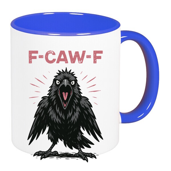 Színes fülű és belsejű bögre