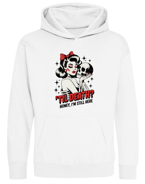 Kapucnis belebújós gyerek pulóver