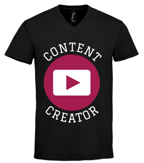 Unisex V nyakú póló