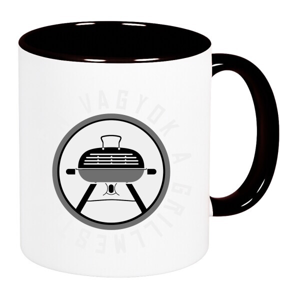 Színes fülű és belsejű bögre