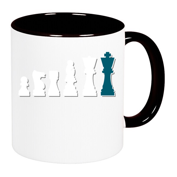 Színes fülű és belsejű bögre