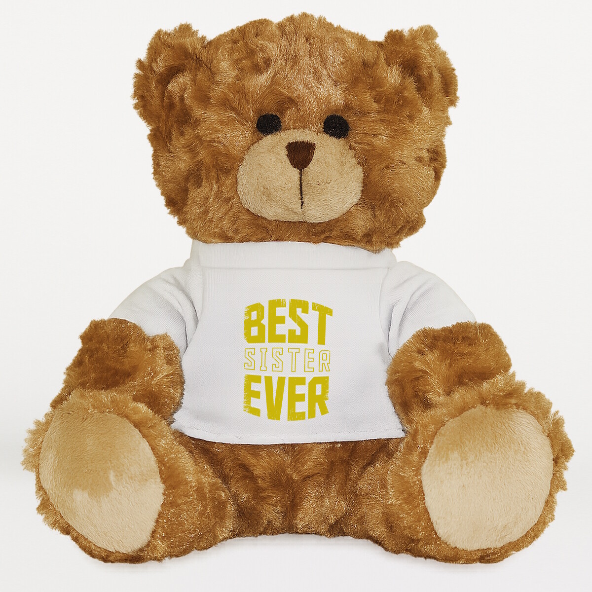 Plüssmaci egyedi pólóval