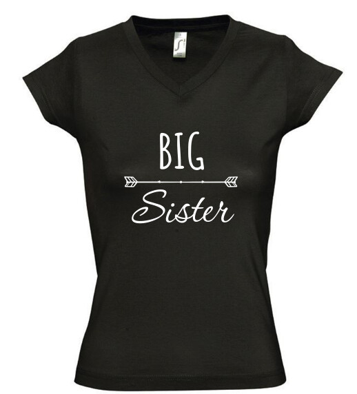 Női V nyakú póló