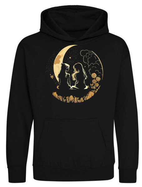 Kapucnis belebújós gyerek pulóver