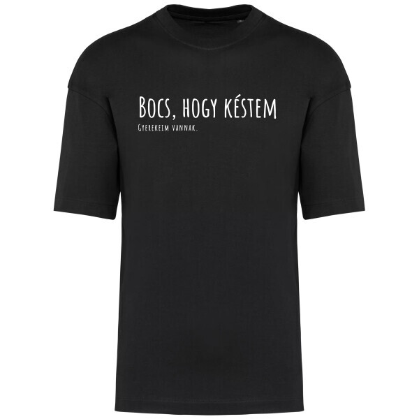 Prémium oversized unisex póló