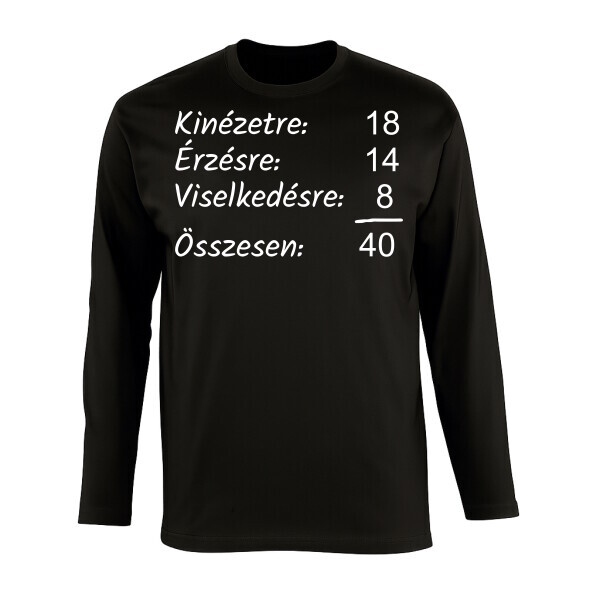 Hosszú ujjú póló