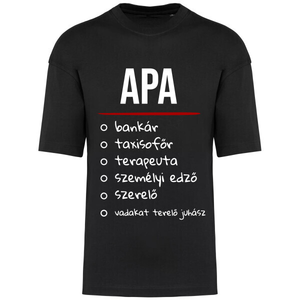 Prémium oversized unisex póló