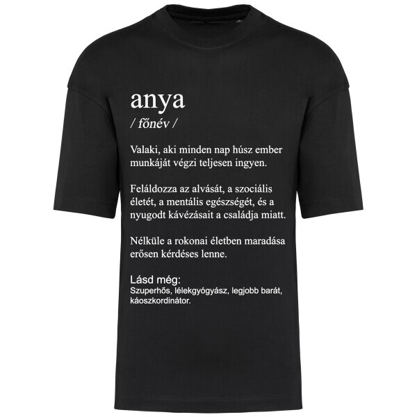 Prémium oversized unisex póló