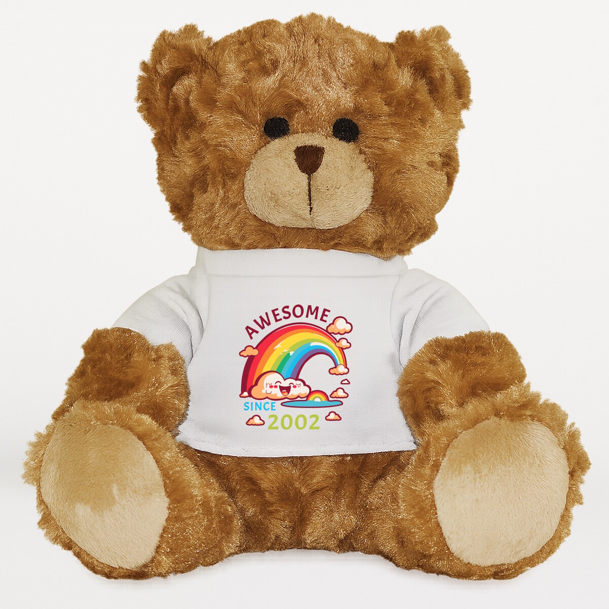 Plüssmaci egyedi pólóval