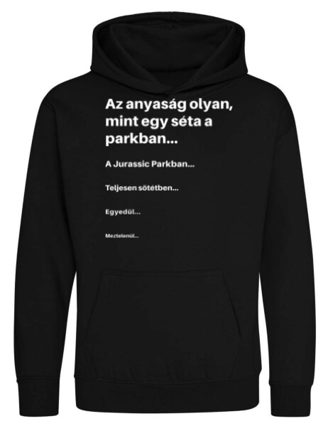 Kapucnis belebújós gyerek pulóver