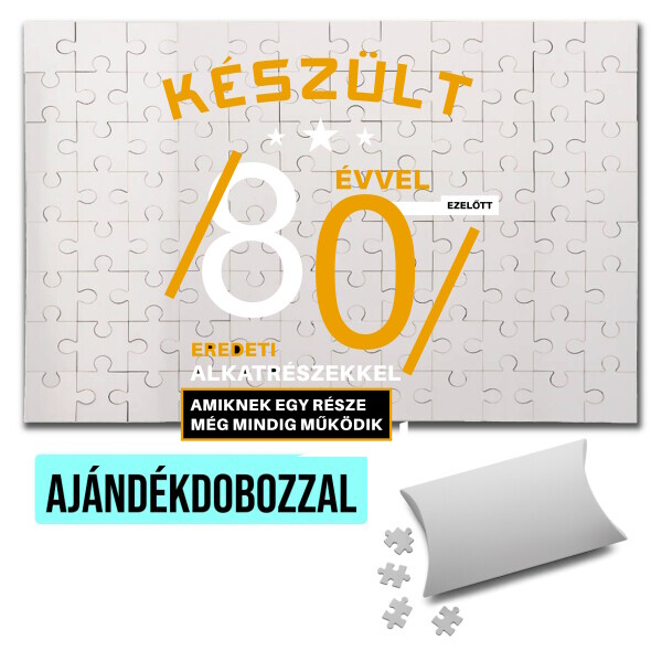 Puzzle - kirakó ajándékdobozzal