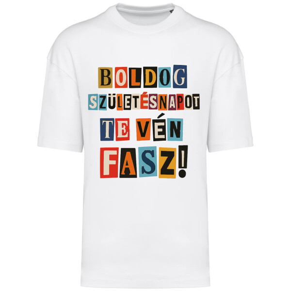 Prémium oversized unisex póló