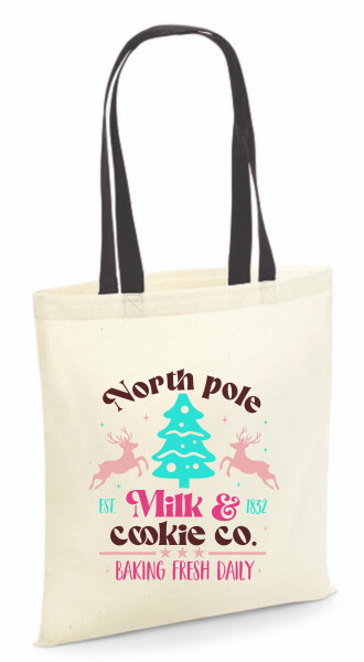 Vászontáska - színes fülű 