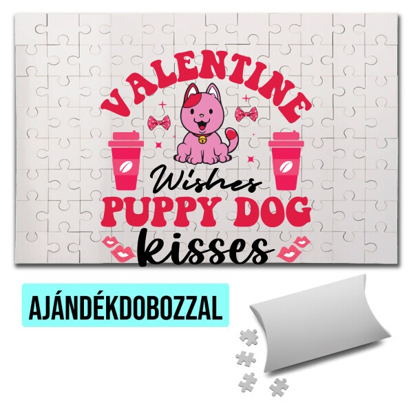 Puzzle - kirakó ajándékdobozzal