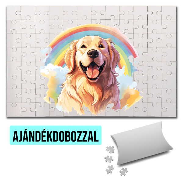 Puzzle - kirakó ajándékdobozzal