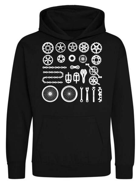 Kapucnis belebújós gyerek pulóver