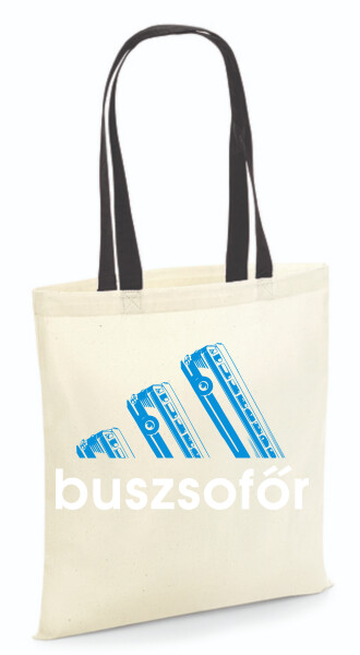 Vászontáska - színes fülű 