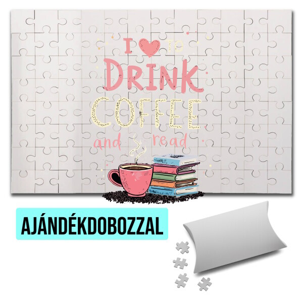 Puzzle - kirakó ajándékdobozzal