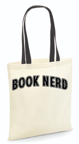 Vászontáska - színes fülű 