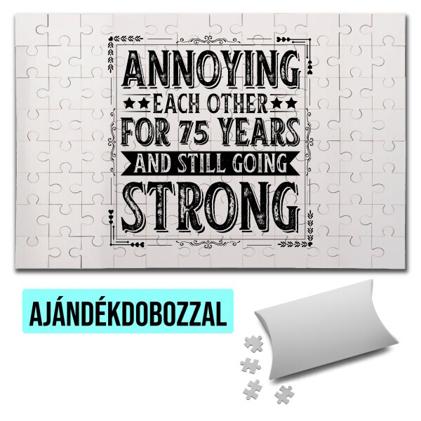 Puzzle - kirakó ajándékdobozzal