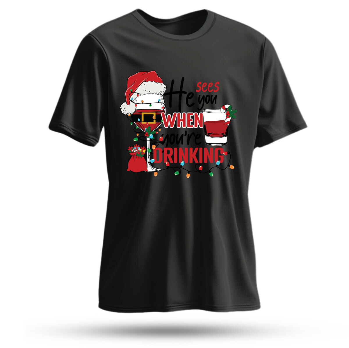 He sees you when you're drinking