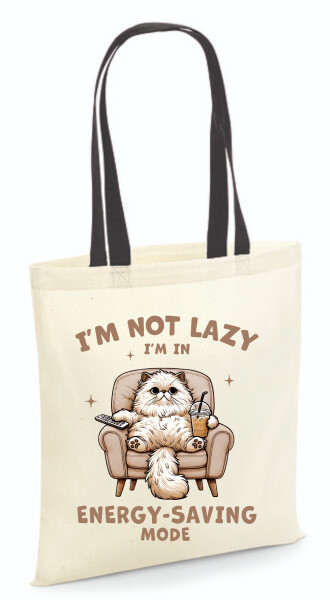 Vászontáska - színes fülű 