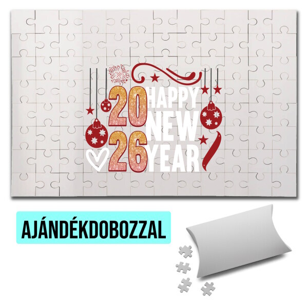 Puzzle - kirakó ajándékdobozzal