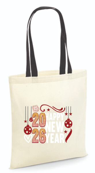 Vászontáska - színes fülű 