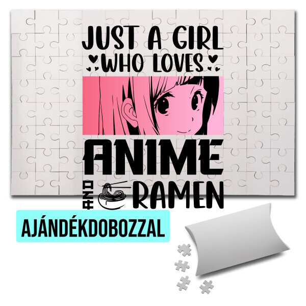 Puzzle - kirakó ajándékdobozzal