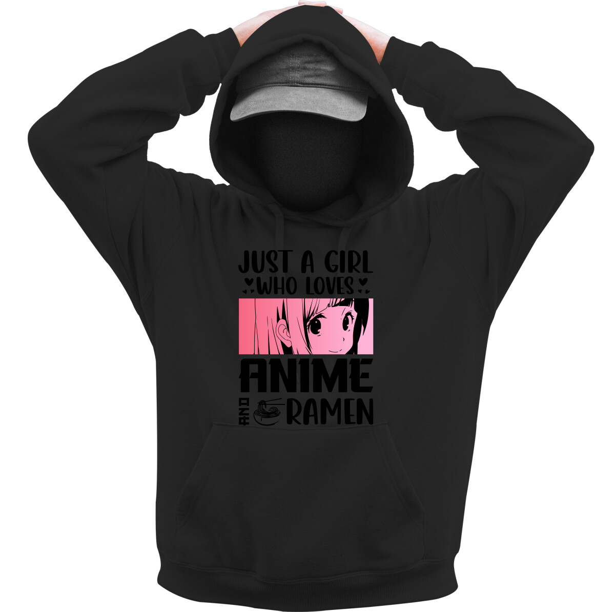 Kapucnis belebújós pulóver