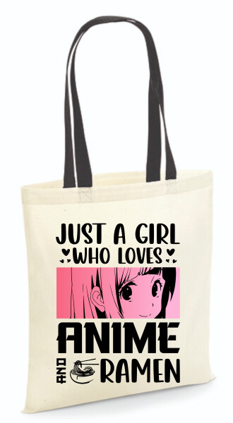 Vászontáska - színes fülű 