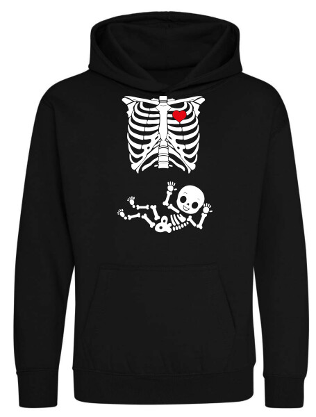 Kapucnis belebújós gyerek pulóver