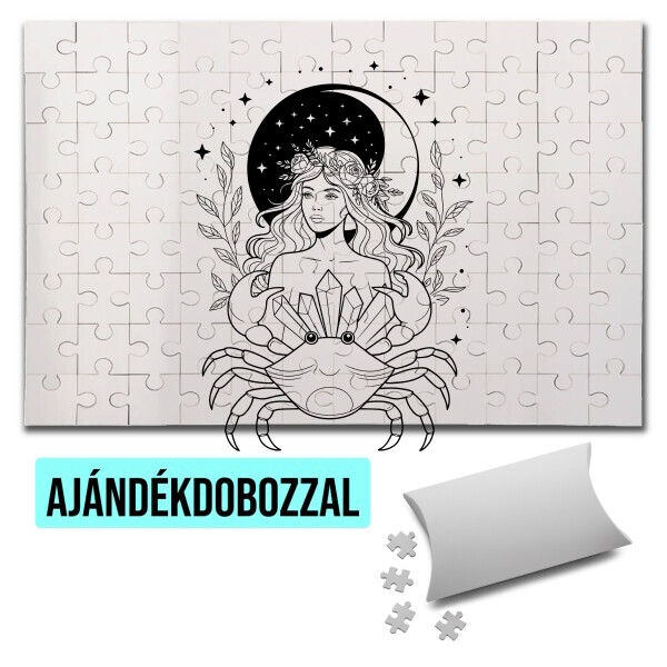 Puzzle - kirakó ajándékdobozzal